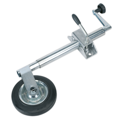 [TB371] Jockey Wheel & Clamp 35mm - 150mm Solid Wheel