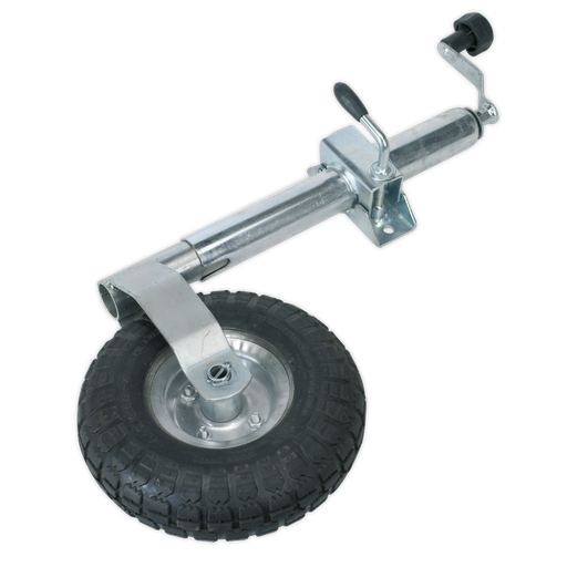 [TB372] Jockey Wheel & Clamp 48mm - 260mm Pneumatic Wheel