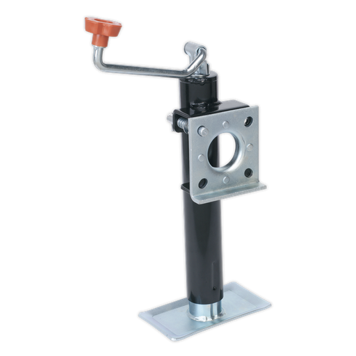 [TB373] Trailer Jack with Weld-On Swivel Mount 250mm Travel - 900kg Capacity