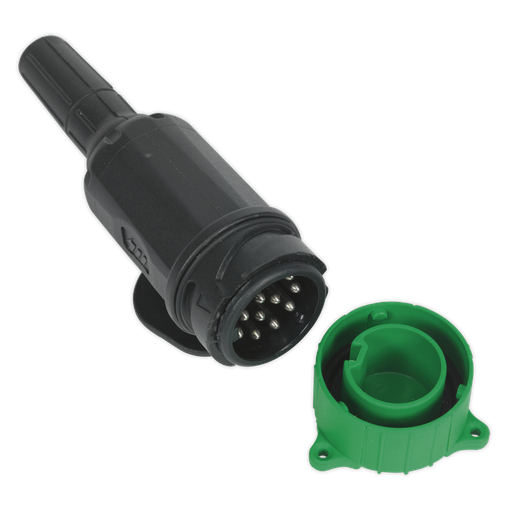 [TB53] Towing Plug 13-Pin Euro Plastic 12V