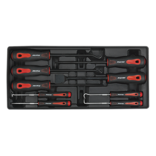[TBT23] Sealey Premier Scraper & Hook Set with Tool Tray 9pc