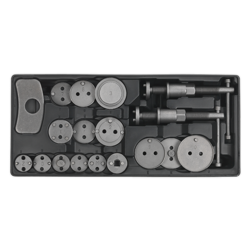 [TBT27] Sealey Premier Brake Wind-Back Tool Kit with Tool Tray 18pc