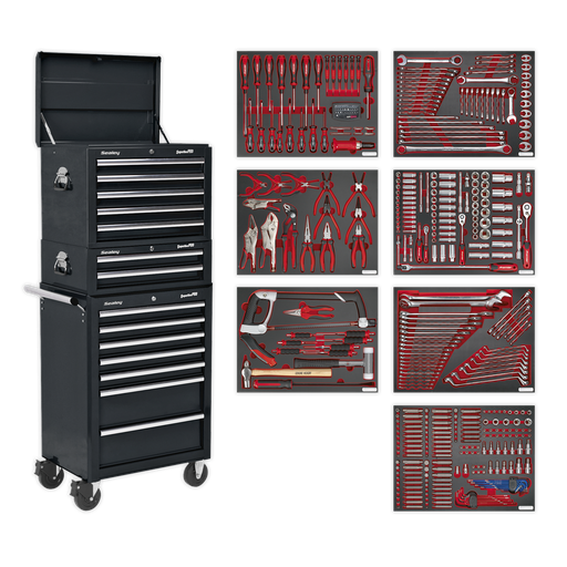[TBTPCOMBO2] Sealey Superline PRO® Tool Chest Combination 14 Drawer with 446p