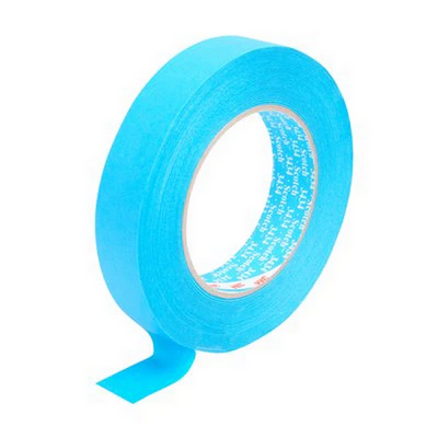 [MMM.07897] 3M 24mm Blue Scotch High Performance Masking Tape 3434 50M Roll 