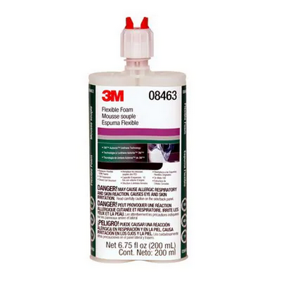 [MMM.08463] 200ml 3M Black 2K Urethane Flexible Foam Duopack Cartridge (Each