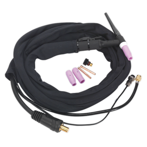 [TIG12S] Sealey TIG Inverter Welding Torch with Push-Button 25mm²