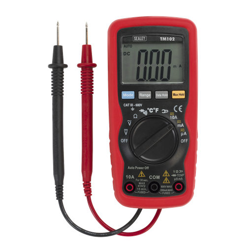 [TM102] Sealey 8-Function Professional Auto-Ranging Digital Multimeter
