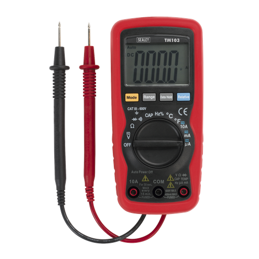 [TM103] Sealey 11-Function Professional Auto-Ranging Digital Multimeter