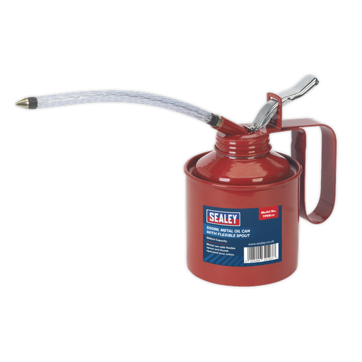 [TP05] Sealey Metal Oil Can with Flexible Spout 500ml