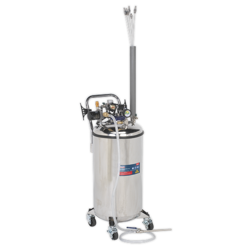 [TP201] Sealey Stainless Steel Fuel Tank Drainer 90L