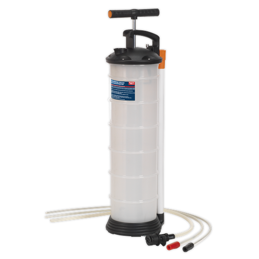[TP69] Sealey Manual Vacuum Oil & Fluid Extractor Pump 6.5L