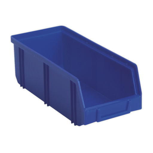 [TPS2D] Deep Plastic Storage Bin 105 x 240 x 85mm, Blue - Pack of 28