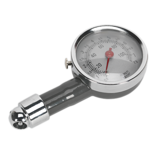 [TSTPG43] Sealey Dial Type Pressure Gauge 0-100psi