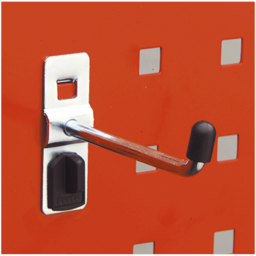 [TTS17] Sealey Single Prong Hook with Vertical End 6 x 75mm - Pack of 5