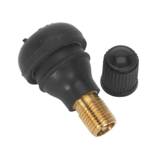 [TV412] Sealey Snap-in Tubeless Tyre Valve, Type TR412 - Pack of 100