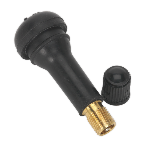 [TV414] Sealey Snap-in Tubeless Tyre Valve, Type TR414 - Pack of 100