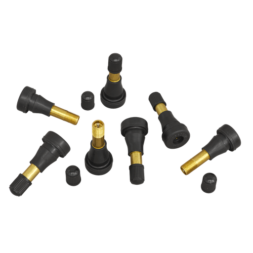 [TVHP1] Sealey Snap-in Tubeless High Pressure Tyre Valve TR600 - Pack of