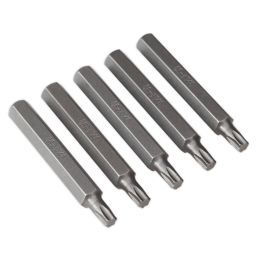 [TX40L5] Sealey Premier Long TRX-Star* Bit T40 - Pack of 5