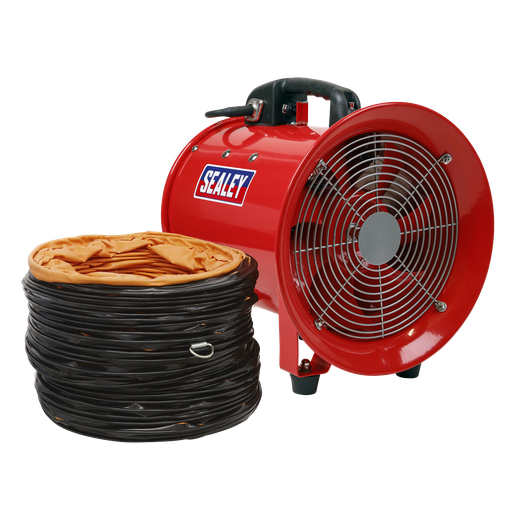 [VEN250] Sealey Portable Ventilator with 5m Ducting 250mm