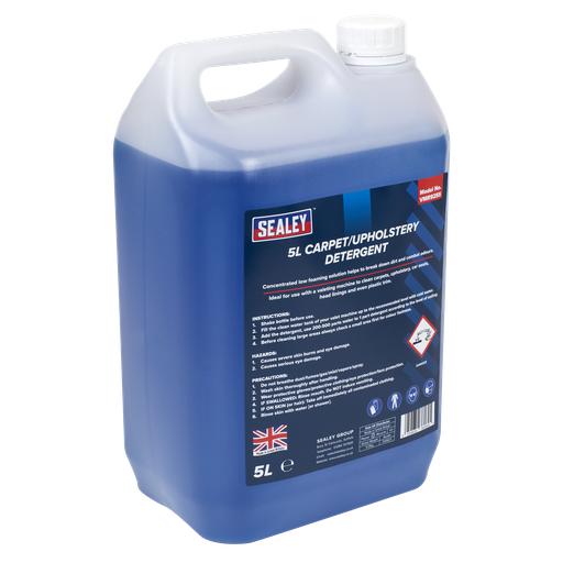 [VMR925S] Sealey Carpet/Upholstery Detergent 5L