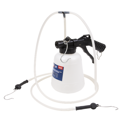 [VS020TC] Sealey Pneumatic Brake Caliper Clutch Bleeder Vacuum Single & Twin 1L