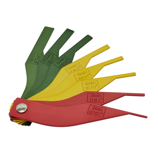 [VS059] Brake Pad Thickness Gauge 8pc