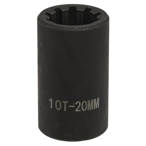 [VS0984] Sealey Brake Caliper Socket 1/2"Sq Drive 20mm 10-Point