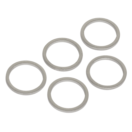 [VS15SPW] Sealey Sump Plug Washer M15 - Pack of 5