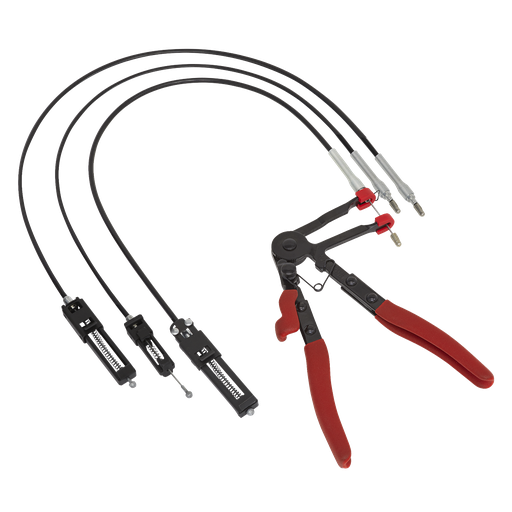 [VS1675] Interchangeable Remote Action Hose Clamp Pliers