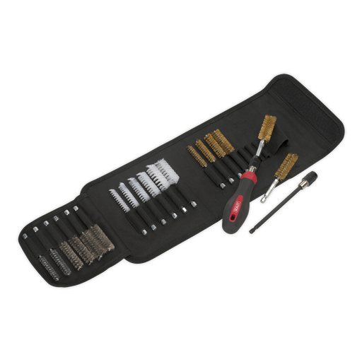 [VS1800] Sealey Cleaning & Decarbonising Brush Set 20pc