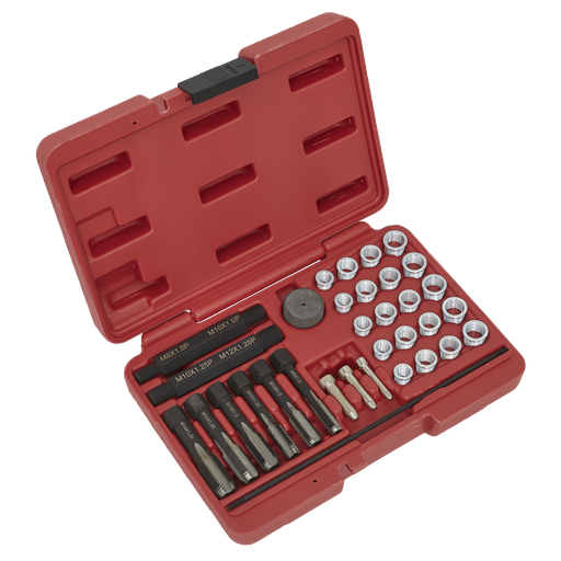 [VS311] Sealey Glow Plug Thread Repair Set 33pc