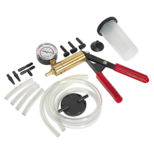 [VS4021] Sealey Vacuum Tester & Brake Bleeding Kit