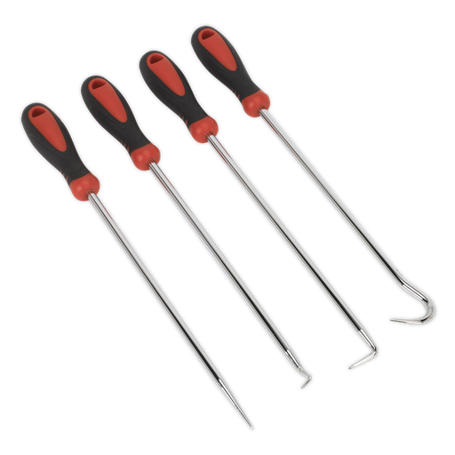 [VS5210] Sealey Extra-Long Pick & Hook Set 4pc
