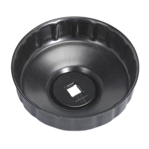 [VS7006.V2-15] Sealey Oil Filter Cap Wrench 86mm x 18 Flutes