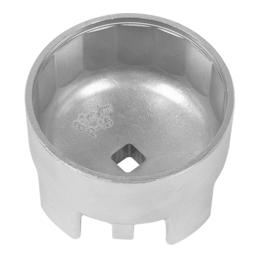 [VS7114] Sealey Oil Filter Cap Wrench for Volvo 87mm x 16 Flutes