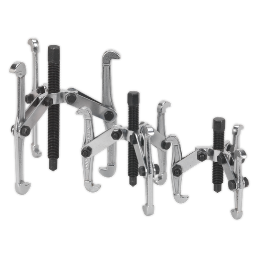 [VS77] Sealey Triple Leg Gear Reversible Puller Set 3pc
