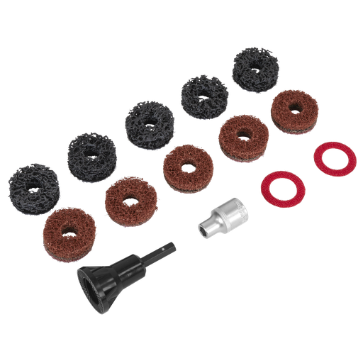 [VS8002] Sealey Stud Hub Cleaner 14pc