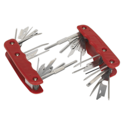 [VS8048] Sealey 36-Function Radio Release Key Set