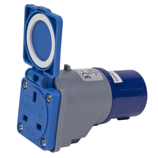 [W1613PS] Sealey Socket Adaptor 16A/13A 230V