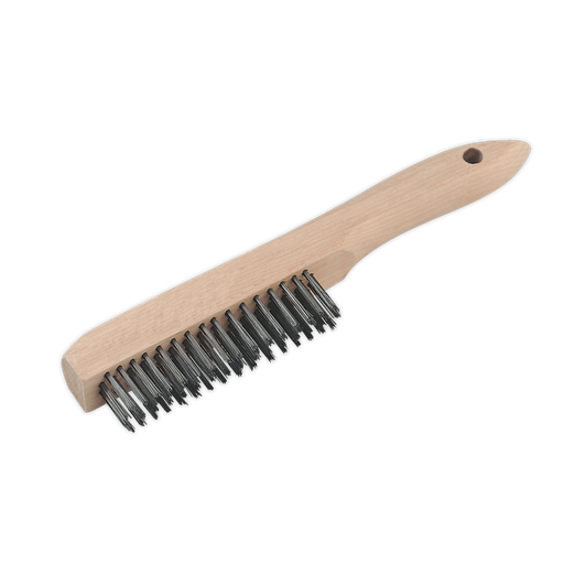 [WB02] Sealey Engineer’s Wire Brush with Steel Fill 260mm
