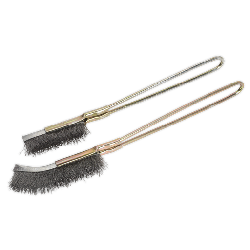 [WB06] Sealey Wire Brush Set 2pc