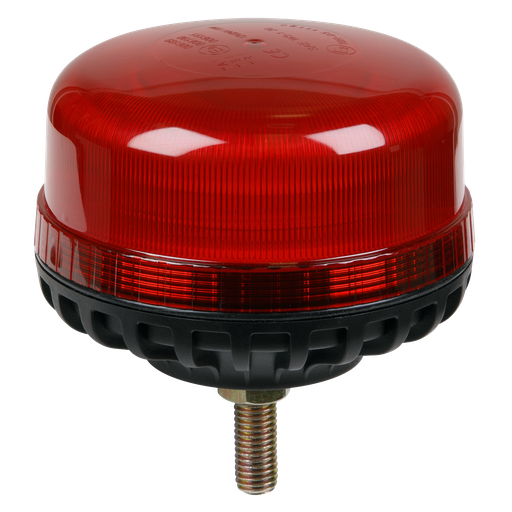 [WB951LEDR] Warning Beacon with 12mm Bolt Fixing 36W SMD LED 12/24V - Red