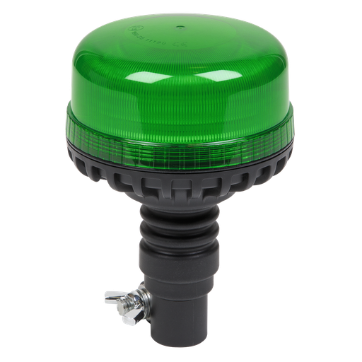 [WB955LEDG] Sealey Warning Beacon with Flexible Spigot Fixing SMD LED 12/24V - Green