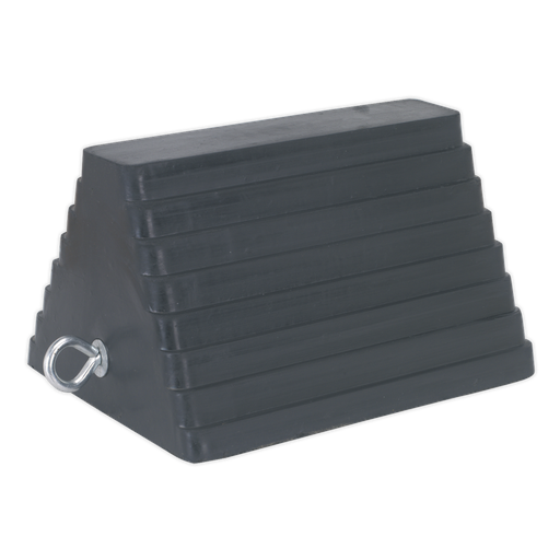 [WC03] Sealey Rubber Wheel Chock 3.8kg - Single