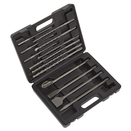 [WDCS] Sealey Worksafe® SDS Plus Drill Bit & Chisel Set 13pc