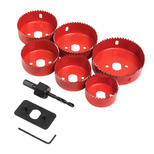 [WDLK] Sealey Worksafe® Downlight Hole Saw Kit 9pc