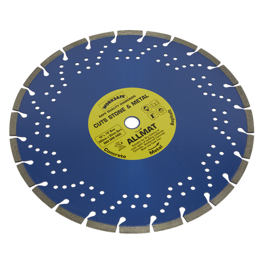 [WDPA350/20] Sealey Worksafe® Platinum Allmat Diamond Blade 350 x 20mm