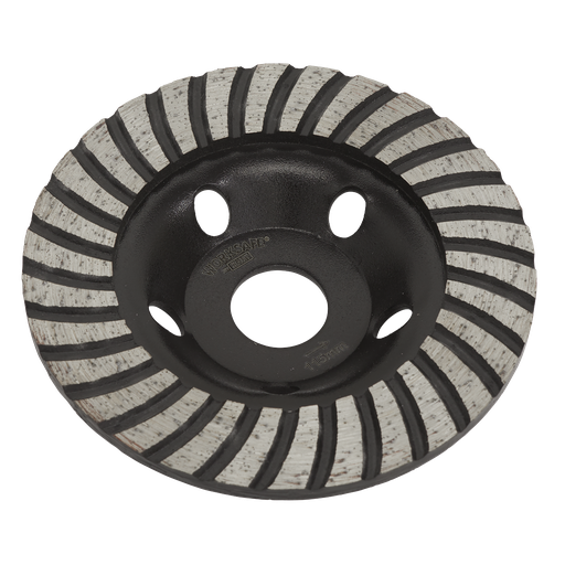 [WDRTCUP115] Sealey Worksafe® Turbo Row Concrete Grinding Head 115mm
