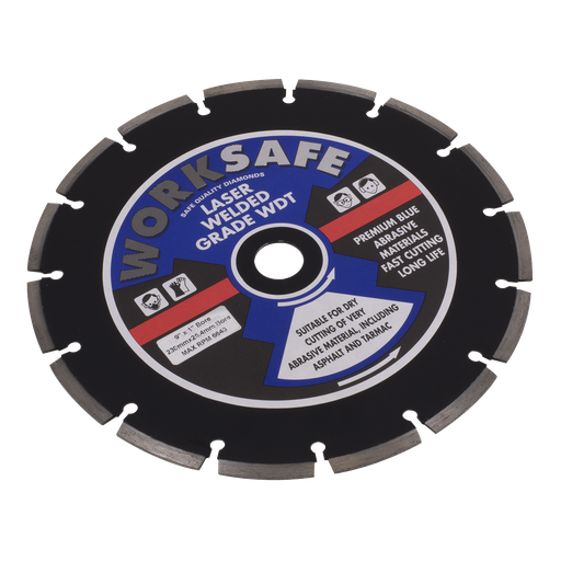 [WDT230] Sealey Worksafe® Asphalt/Tarmac Diamond Blade 230 x 22mm