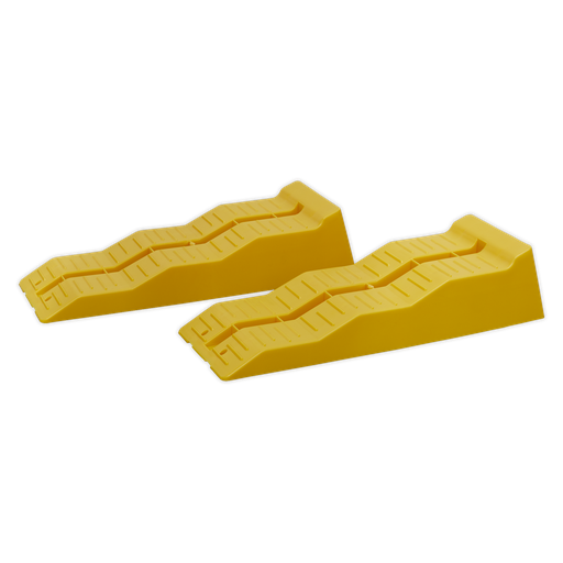 [WL301] Sealey Levelling Ramps - 3-Stage 2.5 Tonne Capacity per Ramp 5 Tonne Capacity per Pair